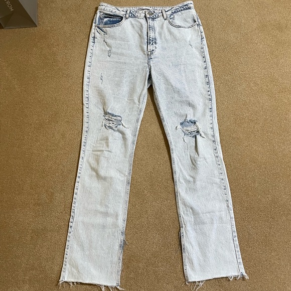 💫Slim side split Zara jeans - Picture 3 of 7
